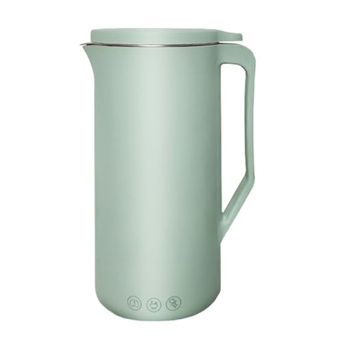 Máquina para hacer leche de soja y exprimidor, licuadora portátil multifunción de 350 ml para sopa caliente y batidos, máquina de cocción automática