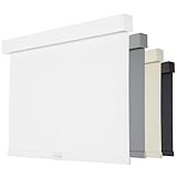 Persilux Persianas enrollables opacas sin cordones para ventanas, puerta y