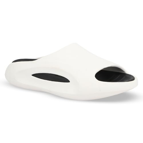 Image of Orose Men's and Boys' Lightweight EVA Slides | Soft Cushion Ergonomic Open Toe Slipper & Flip Flop with Anti-Skid Grip Sole for Indoor, Outdoor, Home & Daily Wear.