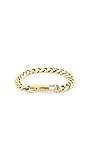 Tommy Hilfiger Pulsera de cadena para hombre Jewelry en acero inoxidable con baño de oro amarillo, 2790665