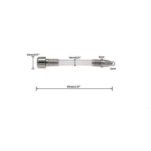 Image of 3 Pcs Urethra Trainer Set Chastity Lock Accessories Chastity Device Sex Toy Sound Urethral Plug Urethral Toy Urethral Masturbation Stick Catheter Sound Penis Plug Male Urethra Stimulation