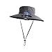 MotiveTech Solar Fan Hat Fishing Hat with Fan for Men Women Fishing, Deep Gray