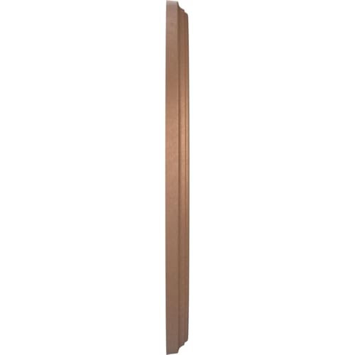 Image of Ekena Millwork 13 inchOD x 3 1 /2 inchID x 3 /4 inchP Berkshire Thermoformed PVC Ceiling Medallion (Fits Canopies up to 5 3 /4 inch), Aged Copper