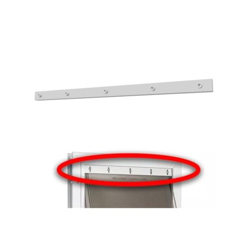 Replacement Bracket for PetSafe Dog Door Replacement Flaps - Dog Door Flap Bracket - Easy Installation with Screws - Size Large