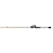 Abu Garcia 7’ Max STX Fishing Rod and Reel Baitcast Combo, 5 +1 Ball Bearings with Lightweight Graphite Frame & Sideplates, MagTrax Brake System