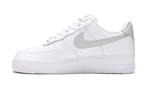 Nike Tênis de Basquete Feminino, Branco/branco claro cinza prateado, 8.5