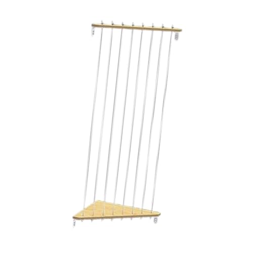Étagère d'angle en bois pour jouets avec fixation stable pour peluches - 2
