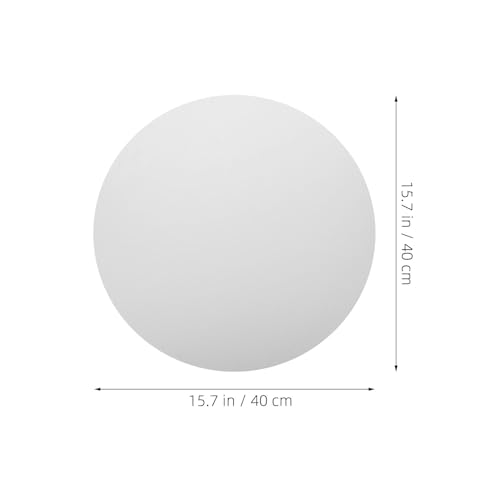 Lienzos redondos para pintar óleo con lona estable de 40 cm 3