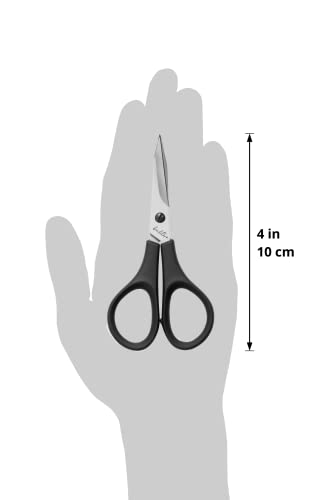 Beaditive Lightweight Sewing And Embroidery Scissors Set (2 Pc) | Sewing, Embroidery, Paper Cutting, Crafting | Stainless Steel | Protective Cover (4 In) #TOP5