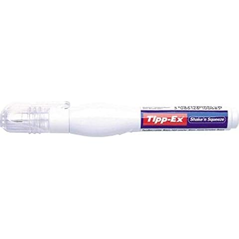 Tipp-Ex Shake n Squeeze Korrekturflüssigkeit, feine Spitze, Einzelstift Cover