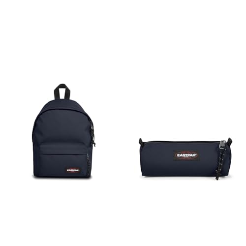 EASTPAK ORBIT XS Sac à Dos Mini, 27 L - Ultra Marine (Bleu) & BENCHMARK SINGLE Trousse, 27 L - Ultra Marine (Bleu)