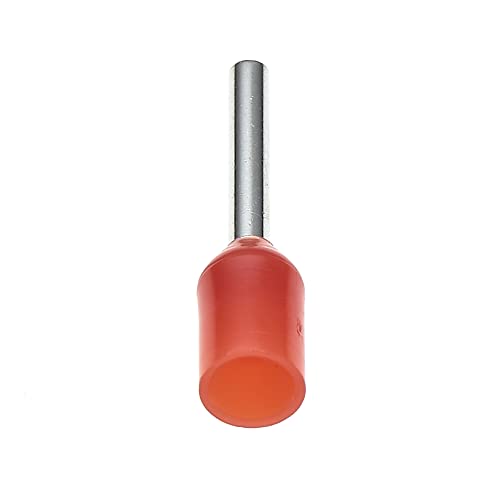 Insulated Ferrule, 8x0.5mm, Pack Of 100, Wire Copper Crimp Connector Insulated Ferrule Pin, Cord End Terminal Connectors - Image 3