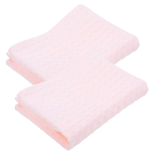 WATIIFUFU Toallitas de Muselina para Ñiño 2 Piezas de Algodón y Absorbente para Lavar Cara y Eliminar Maquillaje, Transpirables Rápido Secado