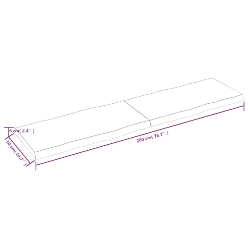 Muebles de madera maciza de roble para crear mesas de comedor rústicas TALCUS 3