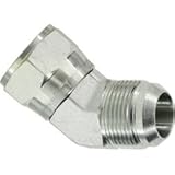 650216 45 deg Swivel Nut Elbow, 1-5/16 in Female JIC x 1-5/16 in Male JIC