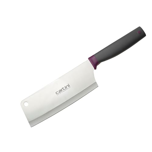 Image of Godrej Locks Cartini Knife I Essential Knife for Kitchen and Hospitality I for Chopping Vegetables & Meat I 12 inch High Grade Stainless Steel, Long Lasting Life I 1 Year Warranty