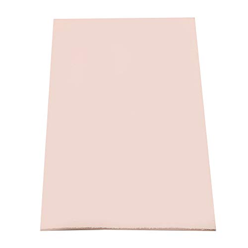 Cuero Vegetal Hecho a Mano, Láminas de Cuero Suave para Herramientas, Tallado, Teñido, Buen Absorbente de Agua, Cuero de Granos Fino, No Tóxicos y Amigables con el Medio (1.0