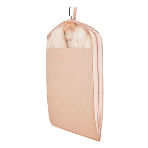 IRYZE Garment Bag for Travel, 2 Pack Garment Bags With Clear Window For Hanging Clothes Storage Travel Suit Bags Suit Luggage Bag (Color : B, Size : 58 * 130cm)