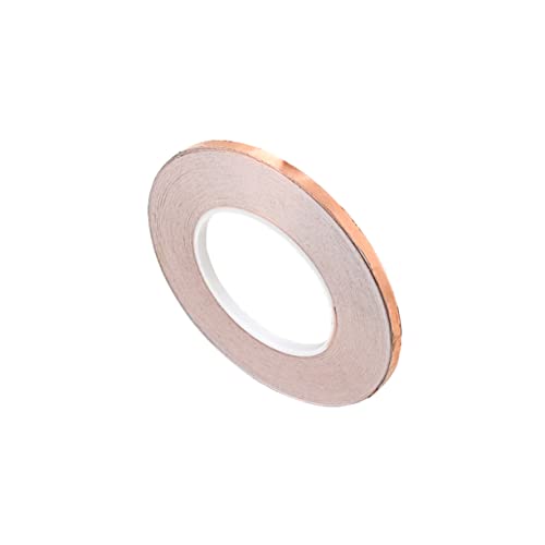 Alipis 1 Roll Guitar Copper Foil Tape Conductive Adhesive Shielding for Reduction and Heat Insulated for Guitar Supplies and Electronic Device Repair