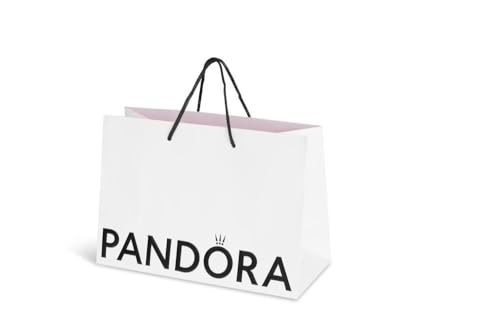 PANDORA Bolsa Mediana Ecológica para Joyas: Anillos, Pulseras, Colgantes, Pendientes y Charms (21.5 x 16 x 8 cm) (1)