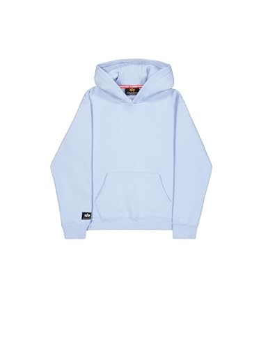 Sweatshirt à capuche Alpha Industries coton noir avec imprimé dos pour mode streetwear homme