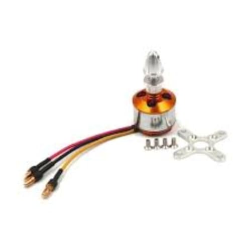 Image of Robocraze A2212 1400KV BLDC Motor with Simonk 30A ESC and 1045 Propellers for RC Drone Quadcopter UAV DIY FPV Racing Robotics Projects