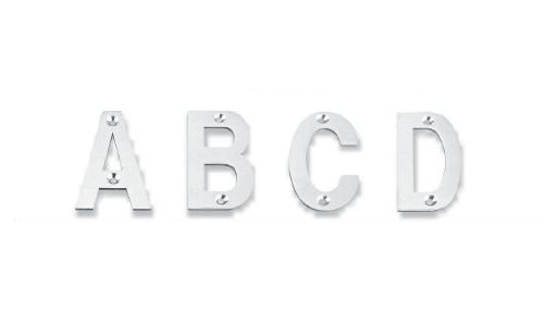 INOX LTIXF4B-32D 4-Inch Letter 