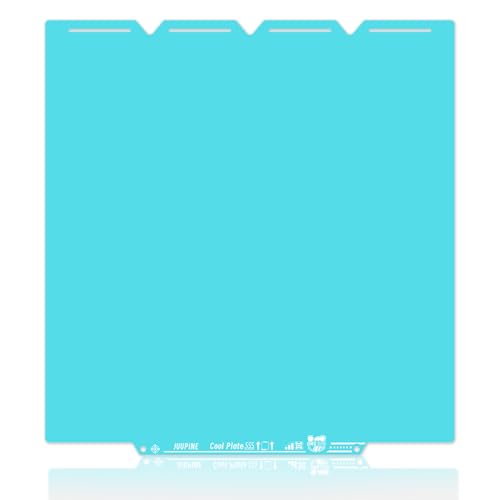 New Upgraded OMG Cool Board for Snapmaker U1 3D Printer, 276x293mm Thicker Magnetic U1 Build Plate with Smooth Supertack