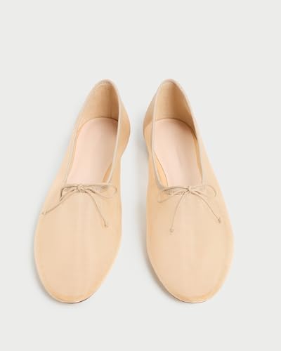 Women Ballet Flats Round Toe Mary Jane Shoes Casual Comfortable Dressy Shoes with Bow3