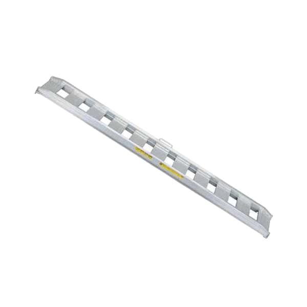 日軽金アクト アルミブリッジ標準型(アングルフックタイプ) 全長2700x有効幅300(mm) 最大積載0.8t/セット(2本)[0