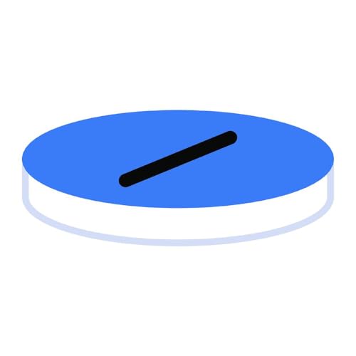 Septa silicone fendu 1mm face PTFE bleu pour capuchon N8 MACHEREY-NAGEL étanchéité laboratoire