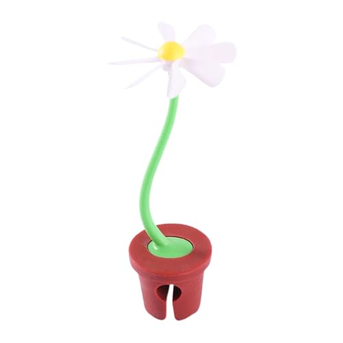 Silicone Pot Lid Lifter, Silicone Pot Lid Holder, Hedgehog, Set of 4, Small Daisy Pot Lid Lifter, Boil Over Protection in Flower Shape, Rotating Design, Heat Resistant Cooking Aid, Funny K