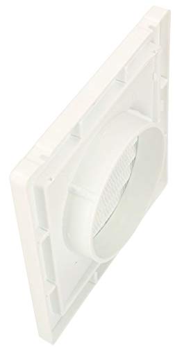 KOTARBAU® Griglia di ventilazione Ø 100 mm bianco