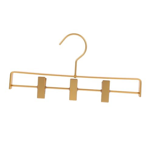 FUNOMOCYA Pants Hanger Clips Skirt Hangers Metal Trouser Shorts Space Saving Design Strong Construction for Closet