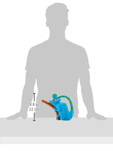 Melissa & Doug Sunny Patch Camo Chameleon Watering Can With Tail Handle and Branch-Shaped Spout - Image 3