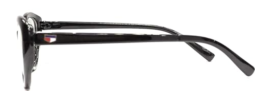 Image of Reading Glasses for Women Men Power +1.00 1.25 1.50 1.75 2.00 2.25 2.50 2.75 3.00 Computer Mobile Anti Blue Light Generic Glasses Cat Eye Automatic UV Protection Lightweight black