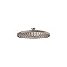 Hansgrohe 27474821 Raindance 240 Air Shower Head, 10-Inch, Brushed Nickel