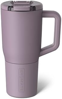 BrüMate Müv - 25oz 100% Leak Proof Insulated Coffee Mug with Handle & Lid - Stainless Steel Coffee Travel Mug - Double Walled Coffee Cup (Lilac Dusk)