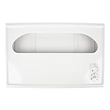 6 Stück Spender für Toilettensitzabdeckungen | Kunststoff, weiß, L: 42cm, B: 4,6 cm, H: 28cm, Karton, Toilettensitzbezugspender, Sitzbezüge, Toilettensitzbezug