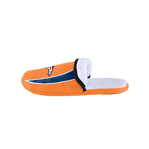 Image of FOCO NFL Mens Football Team Logo Moccasin Slippers Shoes