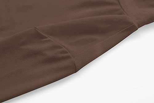 Image of Kindcall Womens Slim Fitted Mock Turtleneck Tops Long Sleeve Lightweight Base Layer Shirts