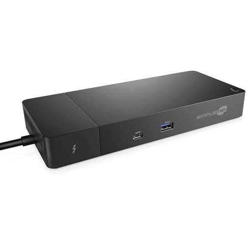 Estación de acoplamiento Thunderbolt 3 para conectar tres monitores 4K sin cables en tu mesa 5