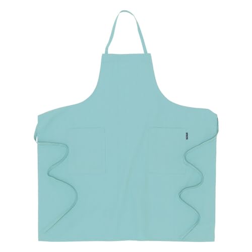 ホルターネック エプロン 日本製 ボタン付