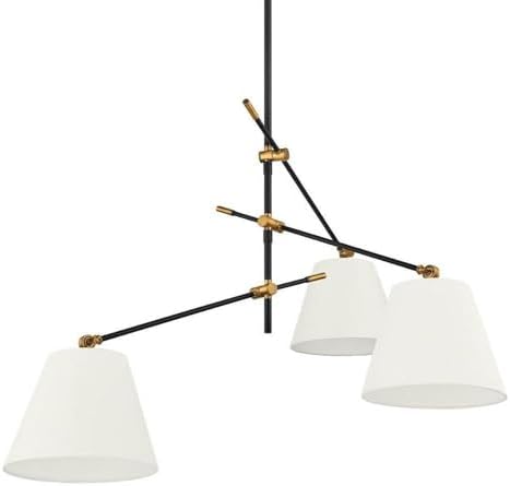 Troy Lighting Navin - 3 Light Chandelier-25.5 Inches Tall and 52.5 Inches Wide