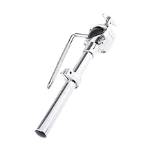 - Overall length: approx. 31cm/12.2inch Suitable for drum set parts. - Single Tom Holder Drum Set Accessories. - , durable and lightweight. - Perfect for drummer musical performance.