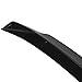 ECCPP High Kick Duckbill Rear Trunk Spoiler Wing ABS fit for 2016-2021 for Honda Civic Spoiler Wing Glossy Black Rear Trunk Lip Spoiler