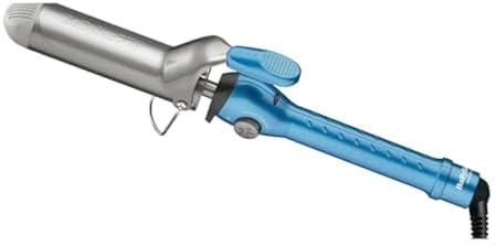 BaBylissPRO Nano Titanium Spring Curling Iron, 1.25" Professional Spring Hair Curler for Long Lasting Curls & All Hair Types