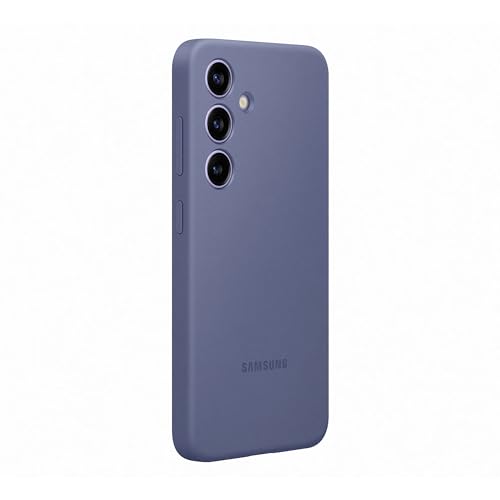 Samsung Silicone Case cover morbida colorata per Galaxy S24, Violet - Immagine 2