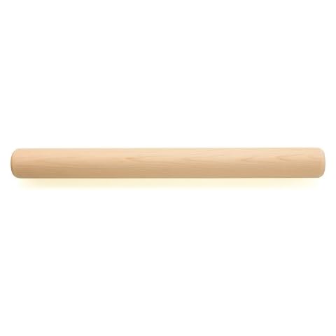 Fletchers' Mill Bakery Rolling Pin, Maple - 18.5 Inch, Professional Rolling Pin for Baking, Pasta, Pie, Cookie Dough, MADE IN U.S.A. Cover