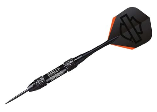 Harley-Davidson® 60231 Black Lightning Logo'd Steel Tip Dart (23-Grams)